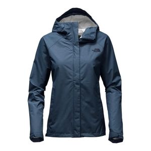 The North Face Women Small Venture 2 Waterproof Hooded Rain Jacket Blue
